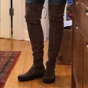 Stuart Weitzman above the knee flats